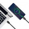 Kabel AMPERE USB-C na USB-C 2m czarny - eXtremestyle