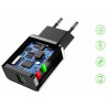 Ładowarka sieciowa Ampere - FAST QC 3.0 + kabel USB Typ-C