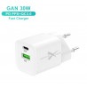 eXtremestyle GaN evo 30W - nowoczesna ładowarka sieciowa USB