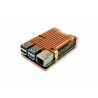 Chłodzenie pasywne dla Raspberry Pi 4B - miedziany/gold