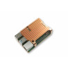 Chłodzenie pasywne dla Raspberry Pi 4B - miedziany/gold