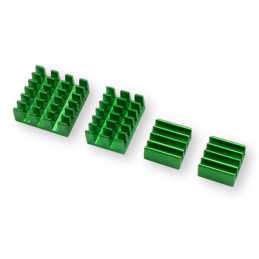 RPi4 radiatory 4-cz. zielony