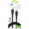Kabel USB Type-C - USB Type-C 1.5m eXtremestyle® czarny