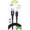 Kabel USB - USB Typ C eXtremestyle® 1m czarny