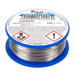 Cyna 1mm/100g Sn60Pb40 CYNEL