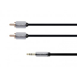 Kabel wtyk jack 3.5 - 2RCA...