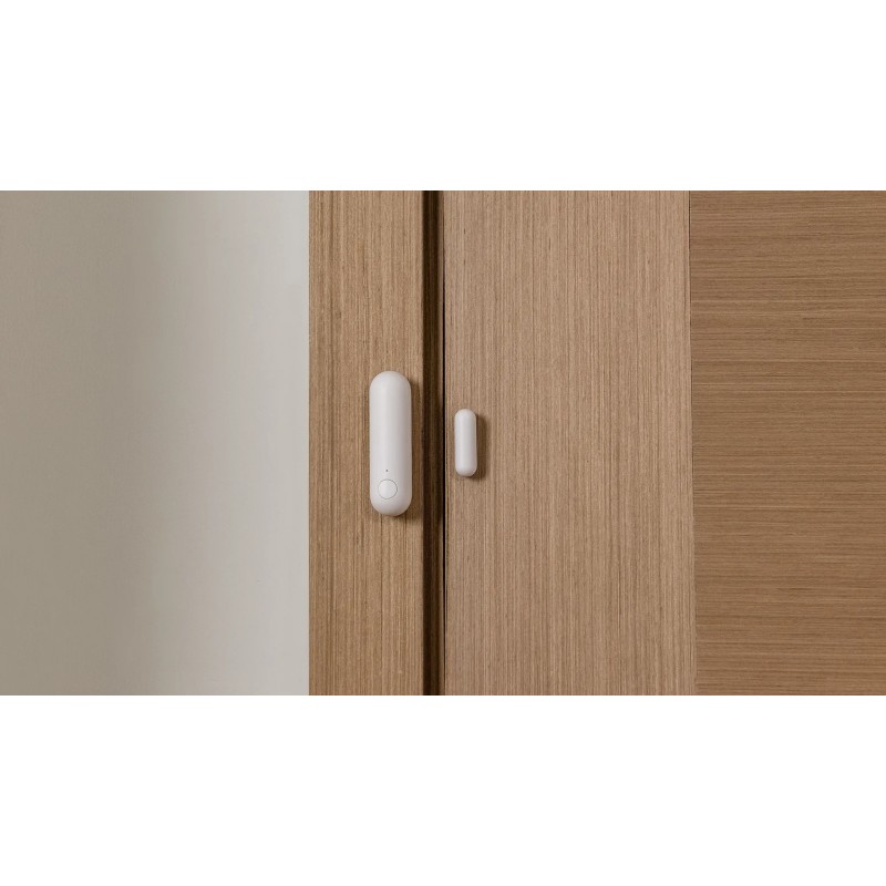 Czujnik drzwi i okien Aqara P2 (biały) - monitorowanie otwarcia, Matter, Thread bez huba Zigbee. System bezpieczeństwa smart home.