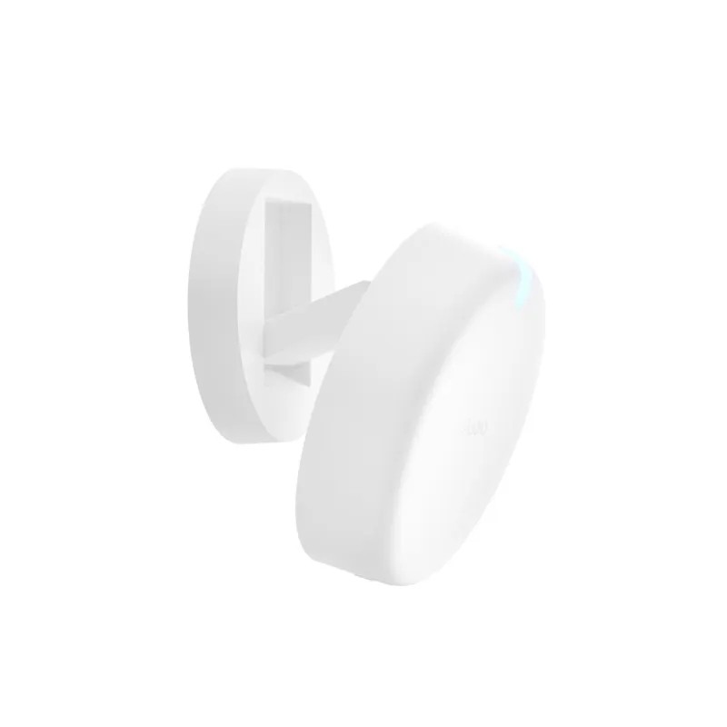 Czujnik obecności Aqara Presence Sensor FP2 - biały, okrągły design, idealny do inteligentnego domu.