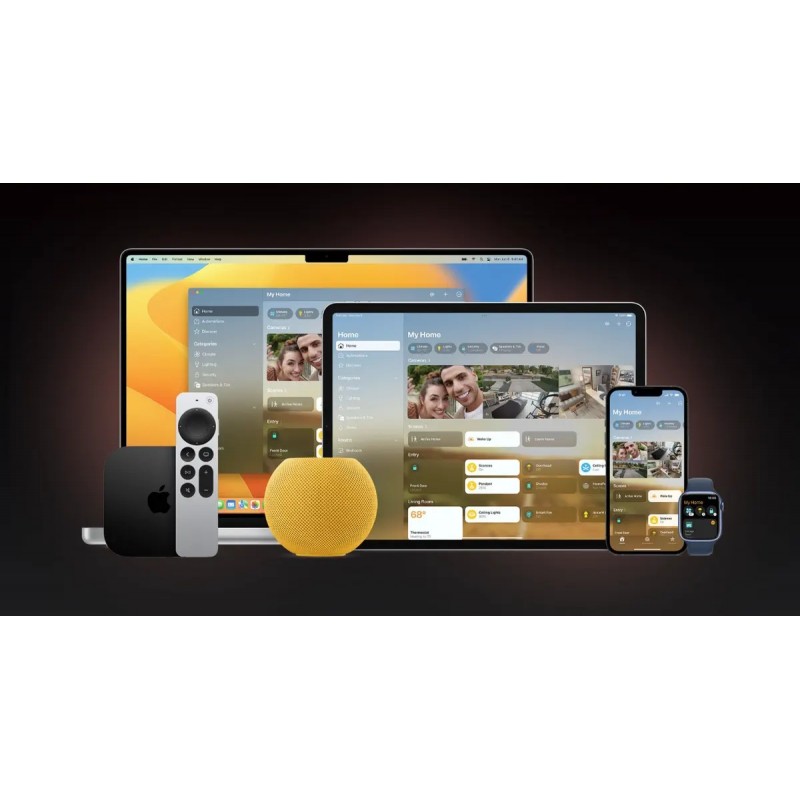 Aqara G4 wideodomofon i system Apple Home Aqara Smart Video Doorbell G4 - integracja z Apple HomeKit. Sterowanie domem inteligentnym przez iPhone, iPad, Mac.