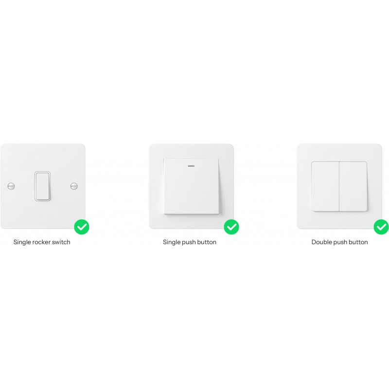 SONOFF MINI-DIM: trzy inteligentne przełączniki WiFi Matter - pojedynczy, dwuprzyciskowy i przycisk. Sterowanie oświetleniem.