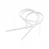 Opaska zaciskowa biała 2,5 mm Cabletech - 100 szt.