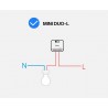 SONOFF MINI DUO-L - inteligentny przełącznik Zigbee 2-kanałowy