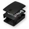 Obudowa Raspberry Pi 5 czarno-szara z wentylatorem
