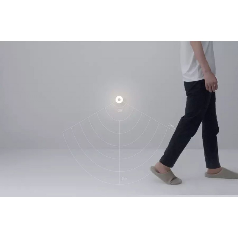 Xiaomi Mi Motion-Activated Night Light 2 Bluetooth - lampka nocna z czujnikiem ruchu, reagująca na ruch w pomieszczeniu.