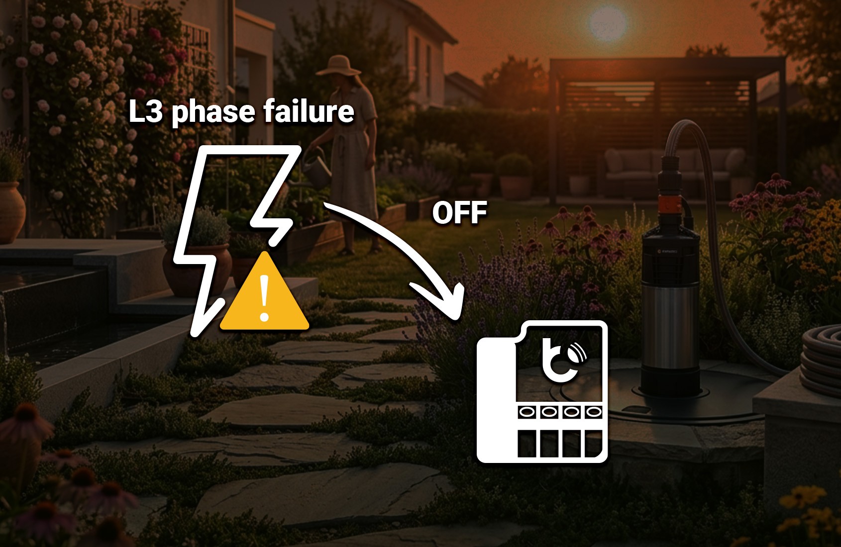 BleBox energyMeter DIN - ochrona pompy i ogród BleBox energyMeter DIN – licznik energii WiFi zabezpieczający pompę przed awarią fazy L3. Idealny do ogrodów.