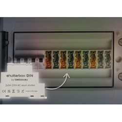 shutterBox DIN - inteligentny sterownik rolet