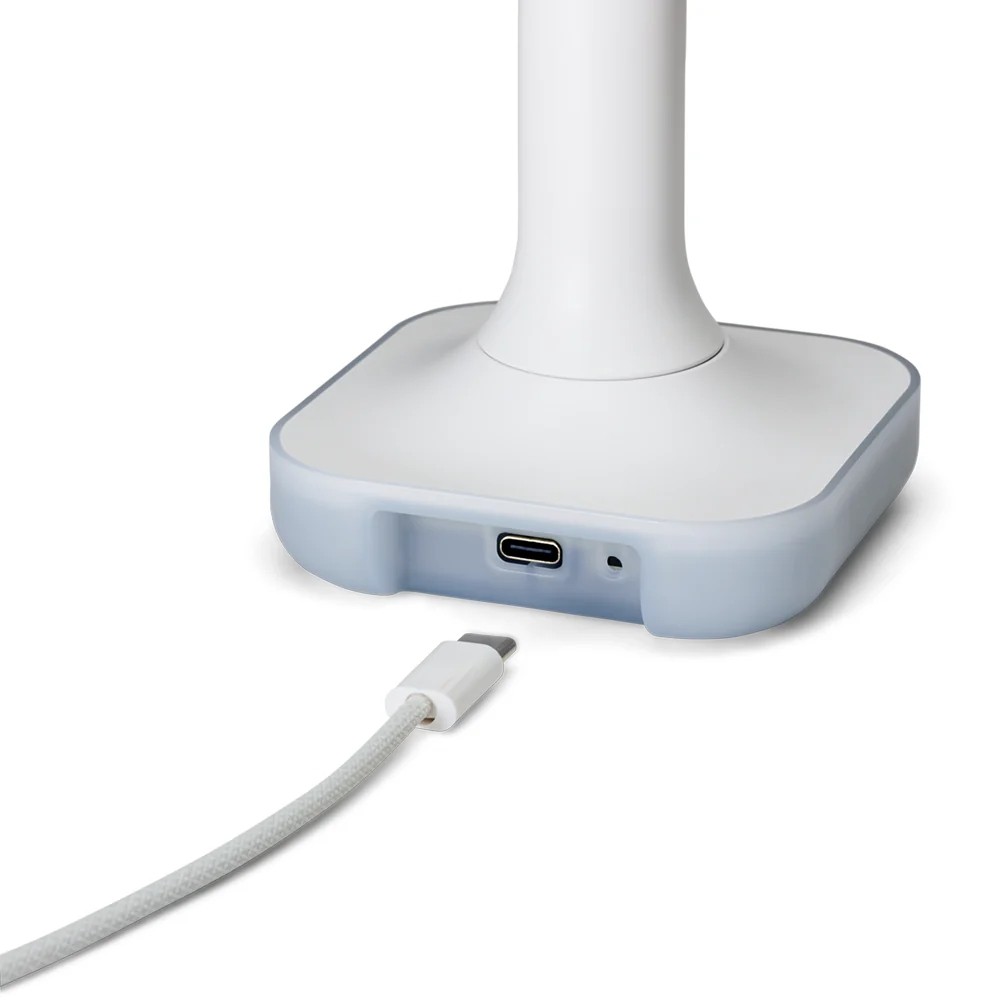 Lampa stołowa LED Cloud – minimalistyczny design z USB-C. Idealna do Home Assistant Connect.
