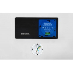 Shelly Wall Display X2i Inteligentny Panel Sterowania WiFi (czarny)
