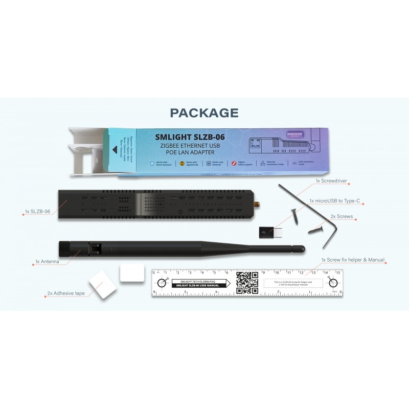 SMLIGHT SLZB-06U - Koordynator Zigbee i Thread do Home Assistant