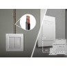 Sterownik WiFi switchBoxD DC DIN - inteligentny podwójny przekaźnik na szynę DIN