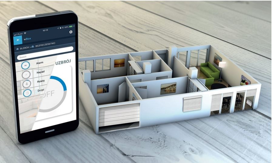 BleBox wBox - System Bezpieczeństwa BleBox wBox – system bezpieczeństwa domu: aplikacja smartfona, zdalne sterowanie alarmem, roletami i drzwiami.