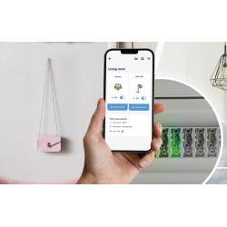 BleBox switchBoxD DIN - inteligentny przekaźnik WiFi 2-kanałowy