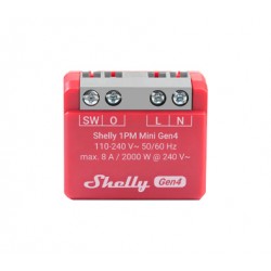 Shelly 1PM Mini Gen4 sterownik ZigbeeMatter