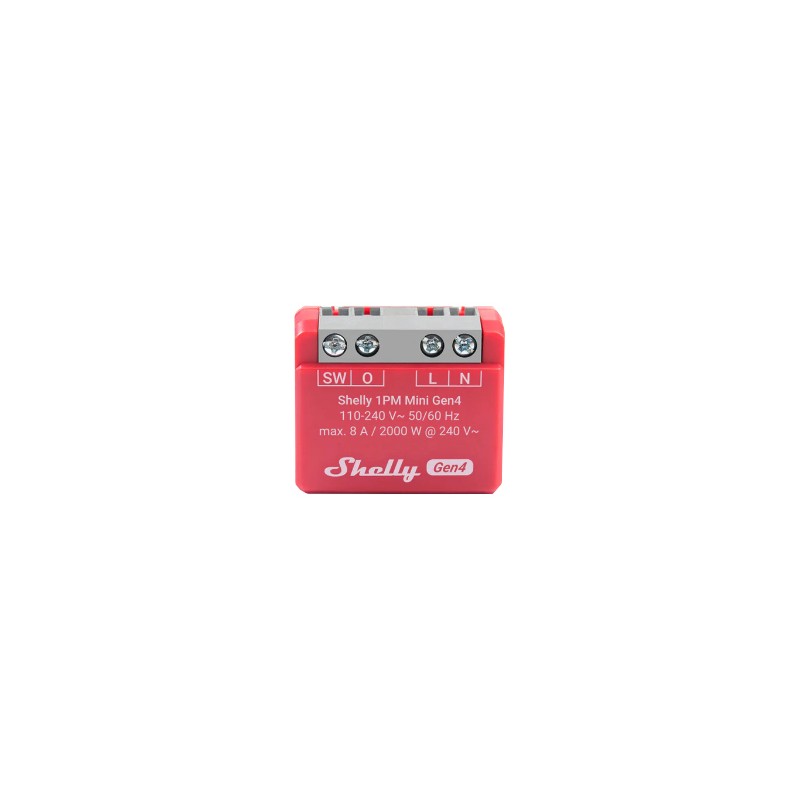 Shelly 1PM Mini Gen4 sterownik ZigbeeMatter