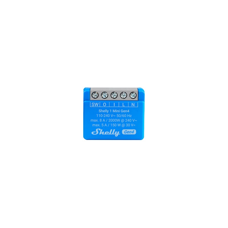 Shelly 1 Mini Gen4 sterownik ZigbeeMatter