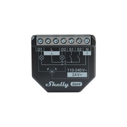 Shelly 2PM Gen4 - Przełącznik 2-Kanałowy z Pomiarem Mocy
