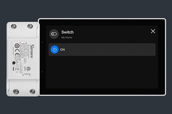 SONOFF NSPanel Pro - inteligentny przełącznik SONOFF NSPanel Pro – biały inteligentny przełącznik WiFi/Bluetooth/ZigBee Matter do montażu, aplikacja My Home.