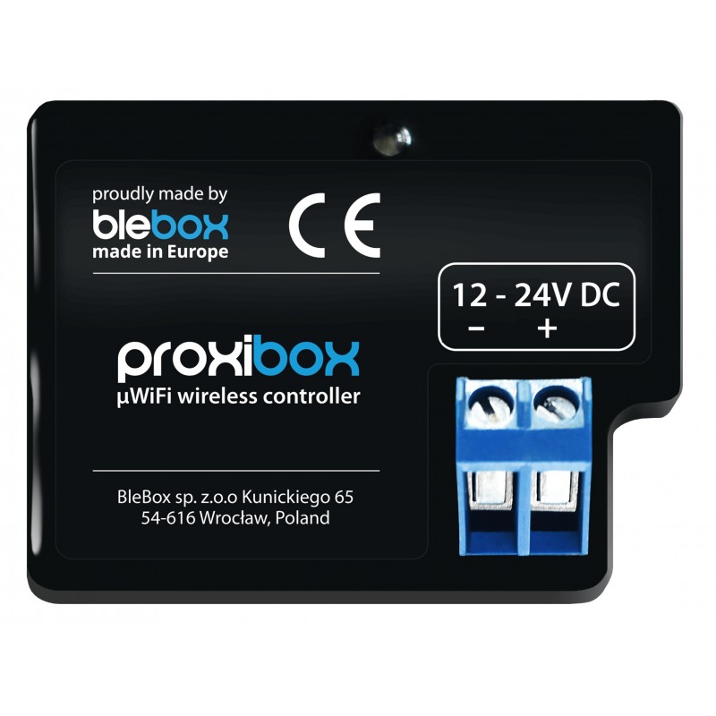 ProxiBOX - czujnik zbliżeniowy WiFi do sterowania urządzeniami