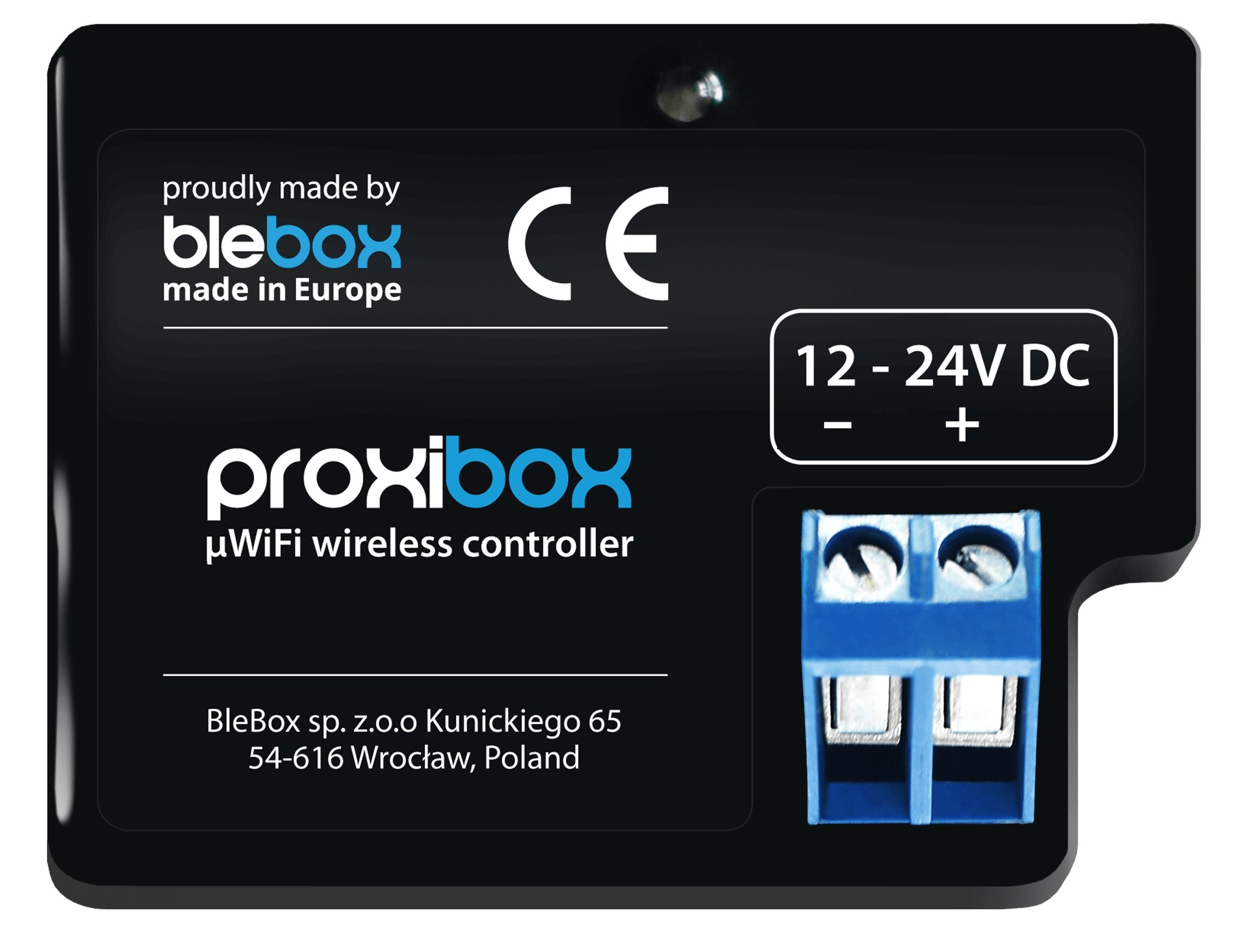 Proxibox μWiFi wireless controller - kontroler bezprzewodowy marki BleBox
