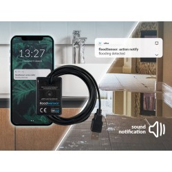 BleBox floodSensor - czujnik zalania WiFi z zasilaczem