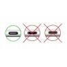 Kabel USB Type-C - USB Type-C eXtremestyle 0.5m