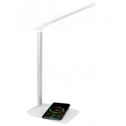 Lampka biurkowa LED z ładowarką indukcyjną Qi LB-06