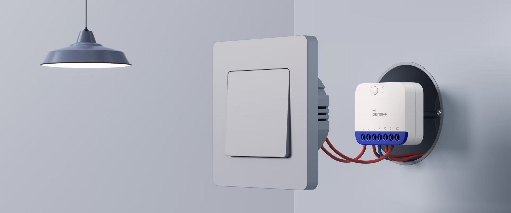 SONOFF MINI-DIM - inteligentny mini sterownik WiFi Matter do zdalnego sterowania oświetleniem