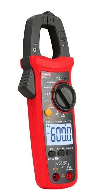 Miernik cęgowy Uni-T UT204+ - pomiary prądu do 60,00 A True RMS