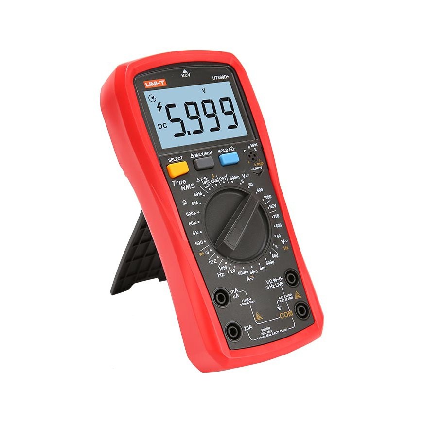 Uni-T UT890D+ - multimetr cyfrowy z wyświetlaczem 5,999 V