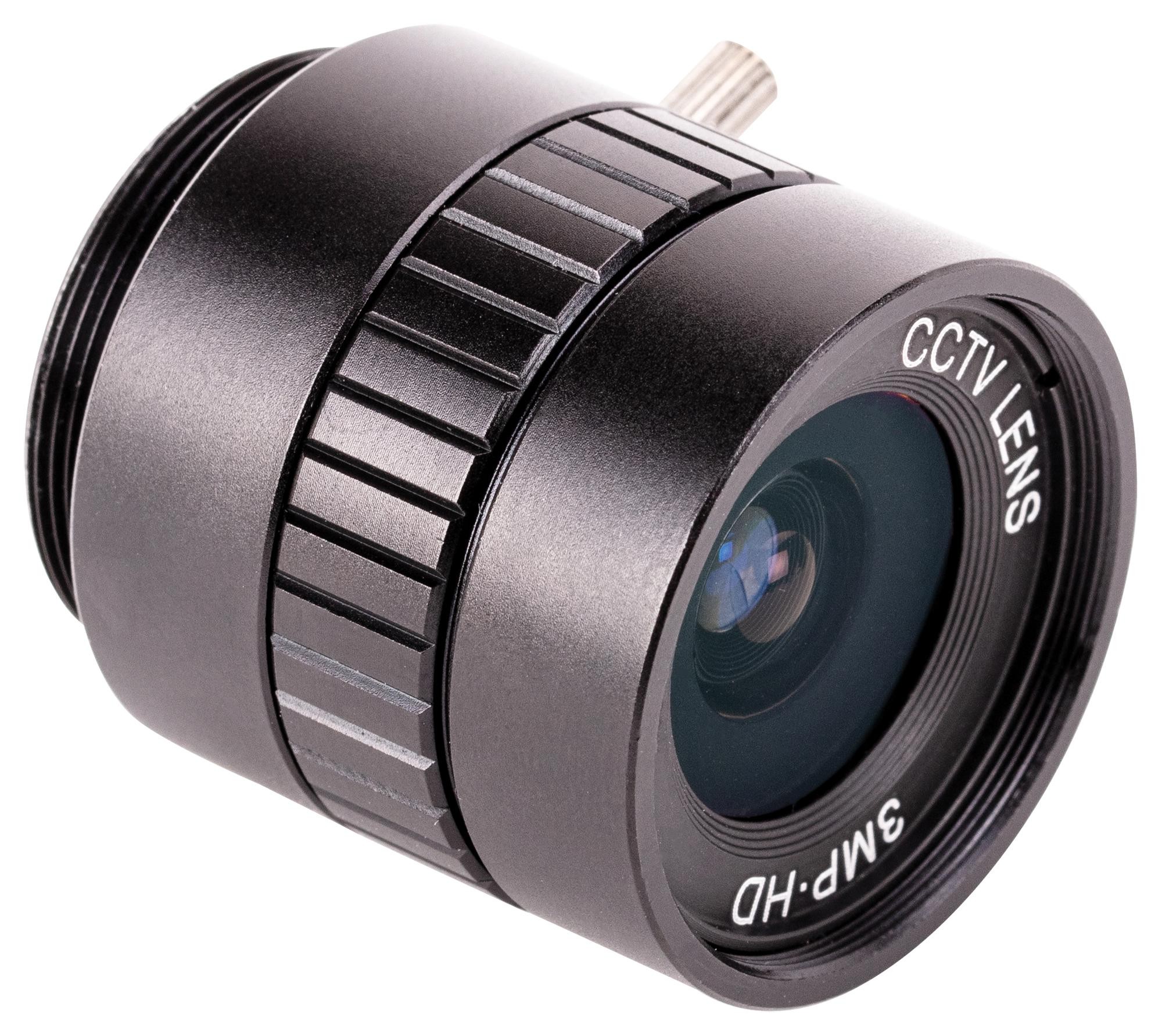 CCTV LENS 3MP-HD Soczewka CCTV 6MM, szeroki kąt widzenia, regulacja ostrości
