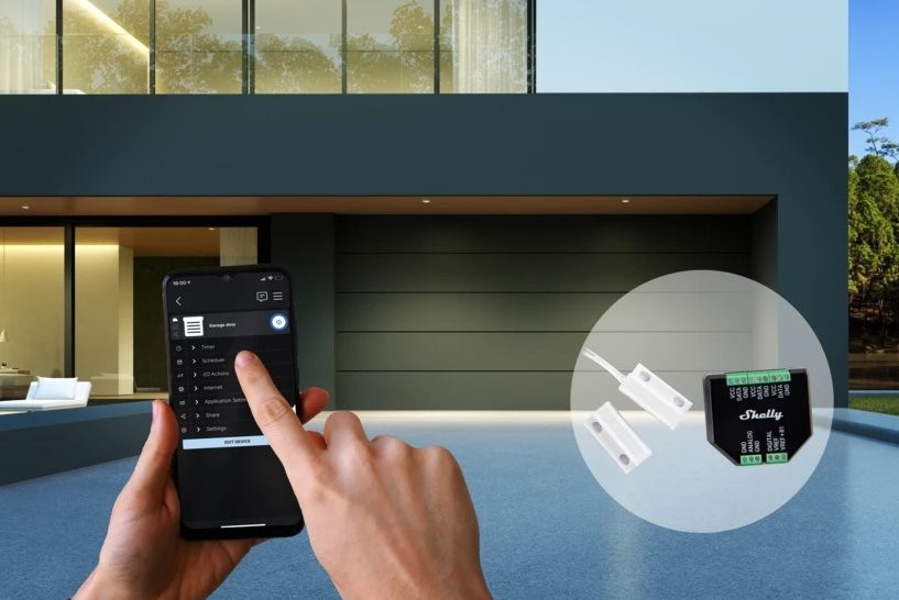 Shelly Plus Add-on - inteligentny sensor Inteligentny sensor Shelly Plus Add-on do sterowania smart home