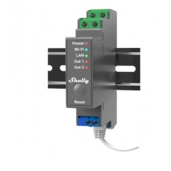 Shelly Pro 2 - 2-kanałowy sterownik WiFi DIN