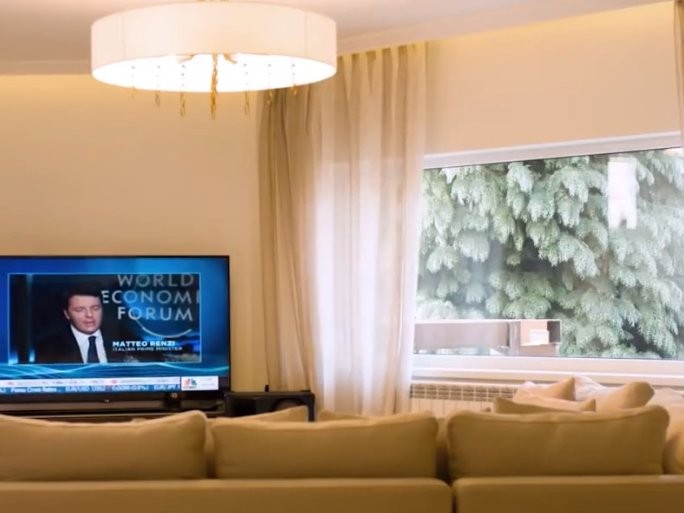 Shelly Pro 2PM w salonie - inteligentne sterowanie oświetleniem