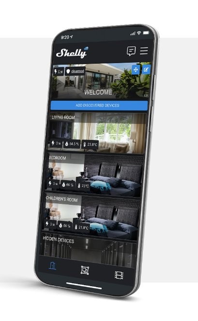 Shelly Pro 2PM - zarządzanie inteligentnymi urządzeniami domowymi za pomocą aplikacji Shelly
