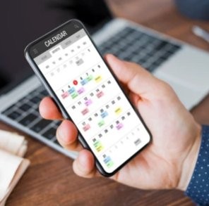 Shelly Pro Dimmer 2PM - interfejs aplikacji Ustawianie terminów w aplikacji Shelly Pro Dimmer 2PM
