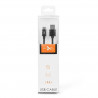 Kabel slikonowy USB na USB-C 1m