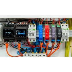 Shelly Pro 3 - sterownik WIFI 3-kanałowy, 16A każdy, bezprądowe styki, maks. 48A