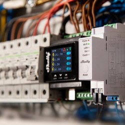 Shelly Pro EM-50 - dwukanałowy licznik energii 1-fazowy (2 obwody) - LAN WIFI