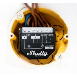 Shelly Qubino Wave 2PM - inteligentny sterownik Z-Wave