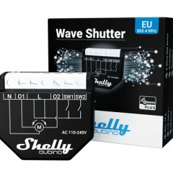 Shelly Qubino Wave Shutter - sterowanie przesłoną Z-Wave